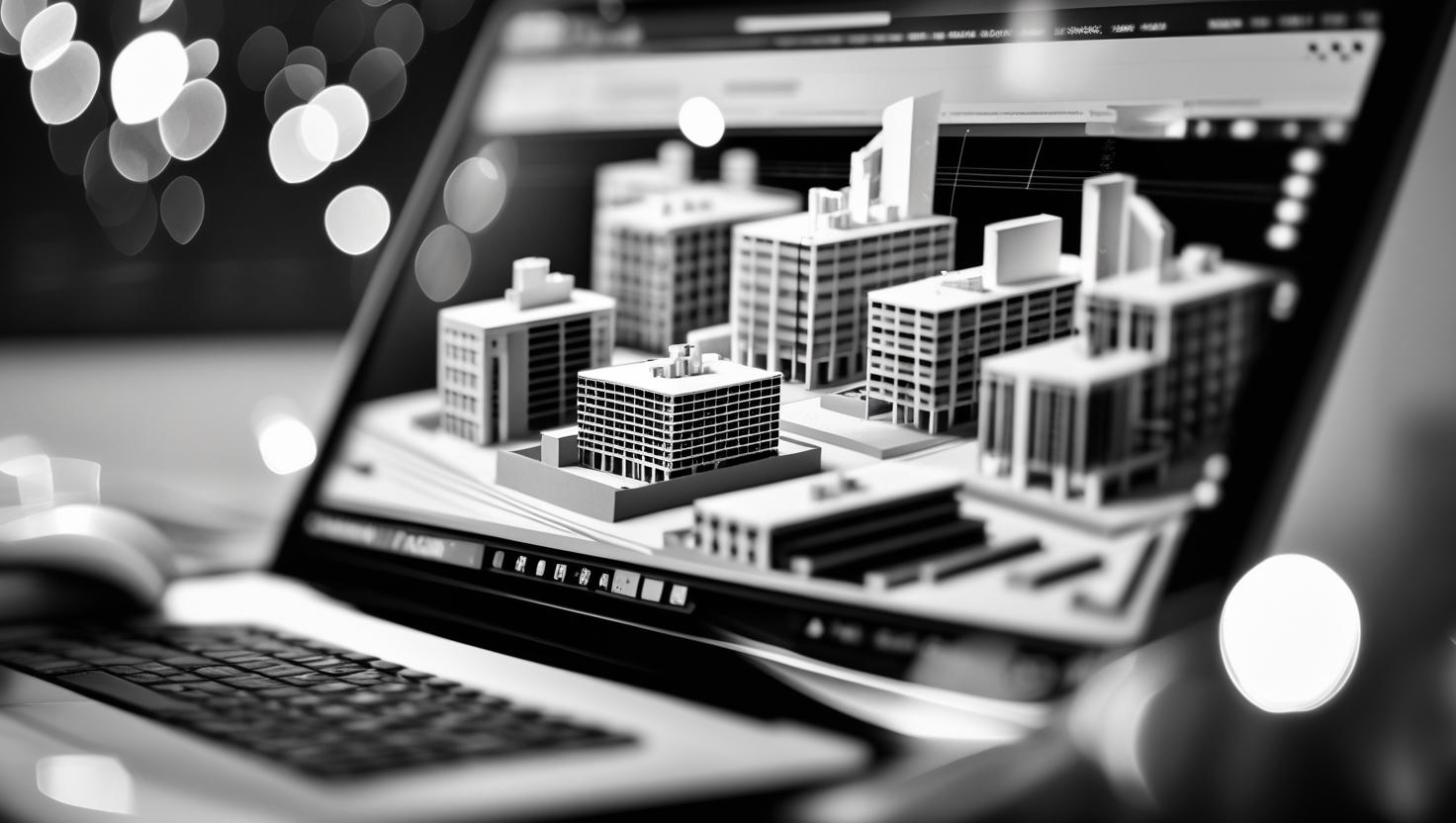 Digitization, Screen, 3D-Modell, IPA, BIM, Lean